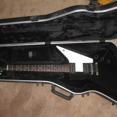 ギター Gibson Explorer 76 Reissue Ebony 2002 Gibson X-Plorer (Explorer) 2002 - 2008 | Reverb The Netherlands