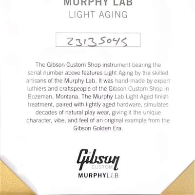 Gibson Custom Shop 1933 L-00 Murphy Lab Light Aged - Ebony #35045 image 11