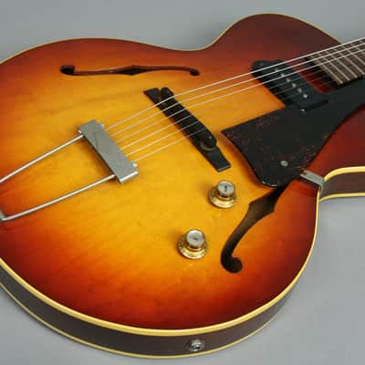 1965 Gibson ES-125T Vintage Archtop Electric Guitar Original Cherry Sunburst! image 10