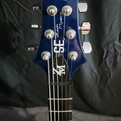 PRS SE Zach Myers 2010-2013 Royal Blue image 2