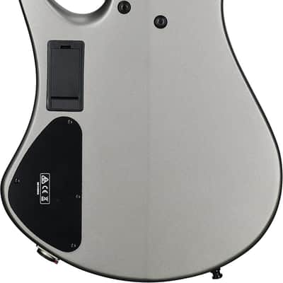 Ibanez EHB1006MS Ergo Electric Bass, 6-String (with Gig Bag), Metallic Gray Matte image 5