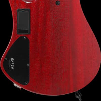 Ibanez EHB Ergonomic Headless Bass 5 String w/Bag - Stained Wine Red Low Gloss (EHB1505SWL) image 8