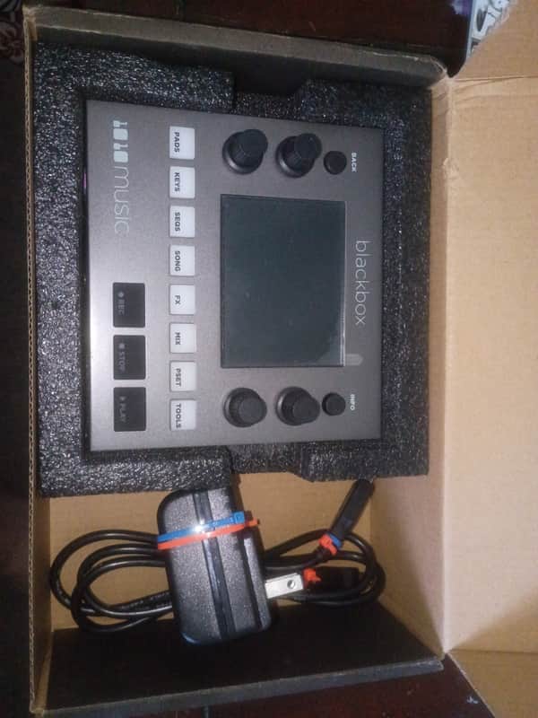 1010 Music Blackbox Desktop Compact Sampling Studio 2016 - Present - Black image 1