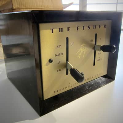 The Fischer Model 50-PR Vintage Preamplifier and Equalizer Circa-1940s-Brown Bakelite image 2