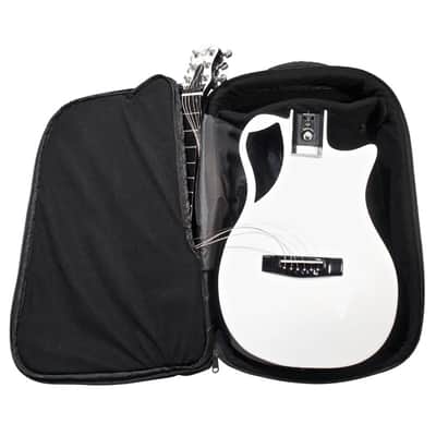 Journey Instruments OF660W1 Carbon Pearl Top Carbon Fiber 6-String Travel Guitar w/Bag & Pickup image 1