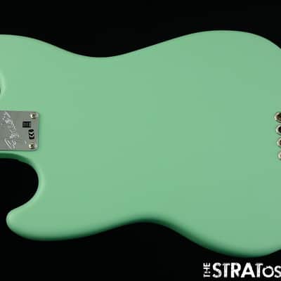 Fender American Performer Mustang Bass BODY + HARDWARE USA Satin Surf Green image 3