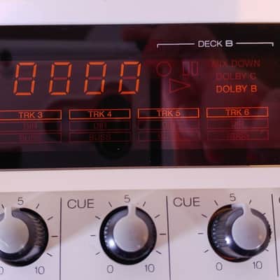 Sansui WSX1 6-MULTITRACK DOUBLE-CASSETTE Recorder with Clear Plastic Cover, VINTAGE 1990 image 5