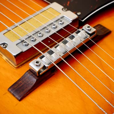 SG-12T Guyatone ジャンク 1960s Guyatone SG-12T Vintage Electric Guitar w/ Gold Foil Pickups