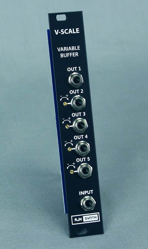 AJH SYNTH V-SCALE BUFFER : BLACK : BRAND NEW :  [DETROIT MODULAR] image 1