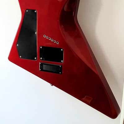 Rare Epiphone Explorer FX Red Built-in Effects Distortion (like Slasher) image 16
