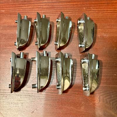Ludwig Large Classic Lugs (8) 60's/70's - Chrome image 3