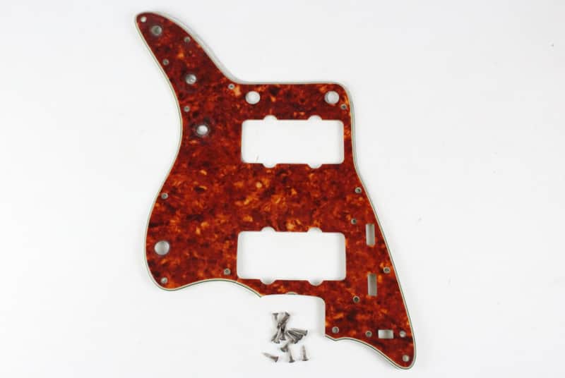 1963 Vintage Fender Jazzmaster Tortoiseshell Pickguard w/Original Metal Shield USA 1960s Pre-CBS L-Series image 1