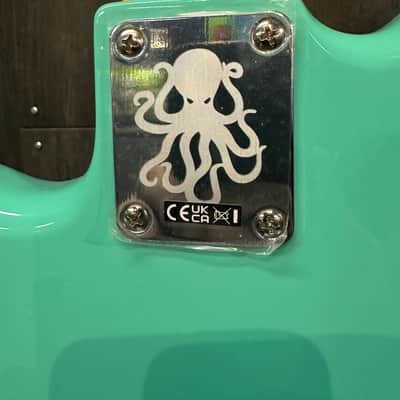 BRAND NEW 2024 Fender Mark Hoppus Signature "Jag" Jaguar Bass Sea Foam Green w/ Gig Bag image 4