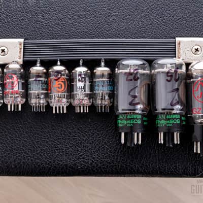 1967 Fender Super Reverb Black Panel Vintage Tube Amp w/ Cover & Ftsw, Fleet Foxes, Phil Ek-Owned image 22