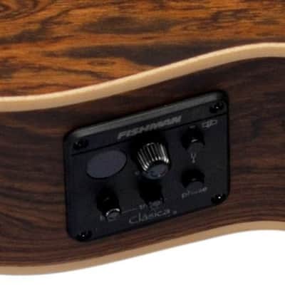 Lanikai FB-EBU Figured Bocote Bass Acoustic-Electric Ukulele image 2