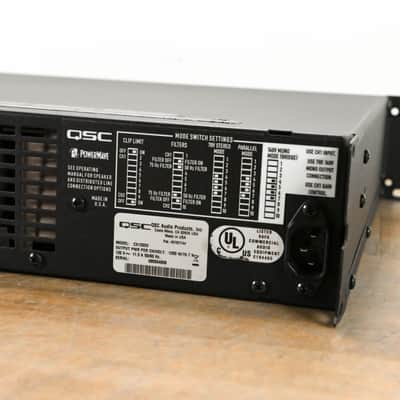 QSC CX1202V 1200W 70V 2-Channel Power Amplifier CG011Z0 image 7