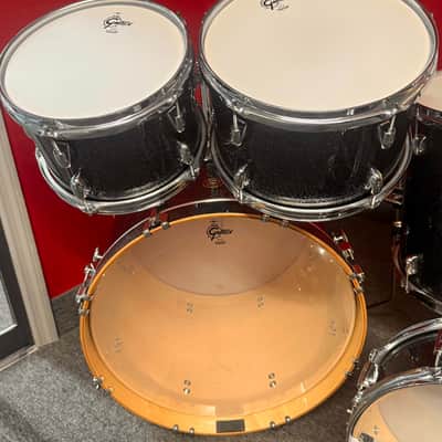Gretsch Drum Set Catalina Maple 5 Piece Shell Pack w/ Snare Drum Black Stardust image 13