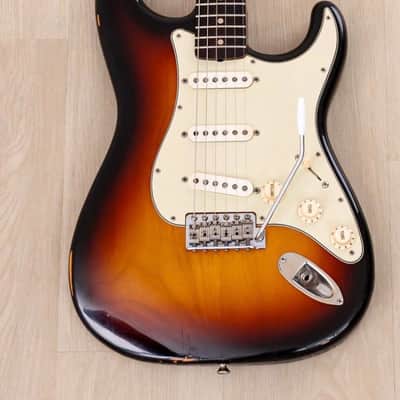1993 Fender “ExTrad” Custom Edition '62 Stratocaster ST62-120 Sunburst Nitro w/ USA Pickups & Case, MIJ Custom Shop image 2