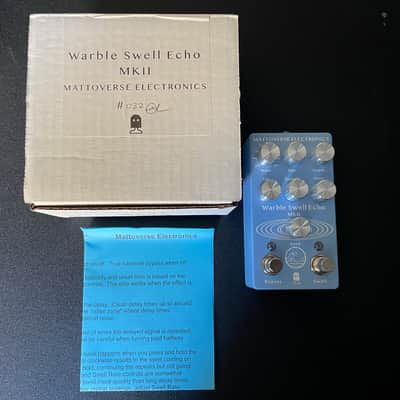 Mattoverse Electronics Warble Swell Echo MKII image 3