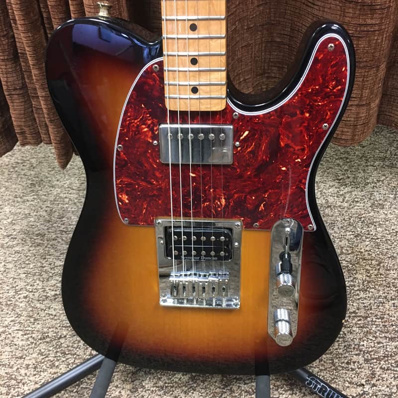 Fender Telecaster HH Sunburst w/Seymour Duncan Bridge Pickup | Reverb