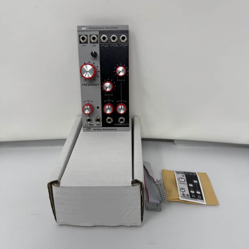 Verbos Electronics Foundation Oscillator 2014 - 2020 - Black / Silver image 1