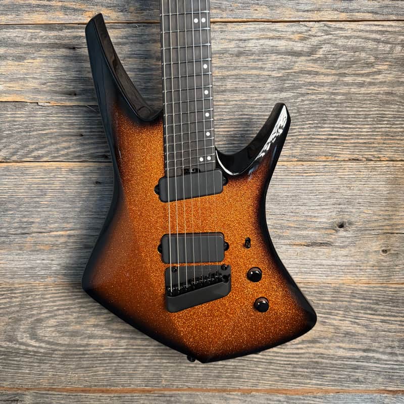 Ernie Ball Music Man Kaizen 7 7-String Guitar - Ember Burst image 1