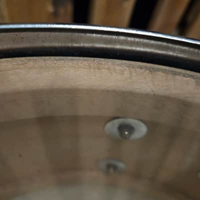 Slingerland 5.5"x 14" Super Gene Krupa Snare Drum - Blue Sparkle Pearl image 13