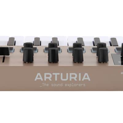 Arturia MiniLab 3 Champagne Limited Edition 25 key MIDI USB Keyboard Controller image 4