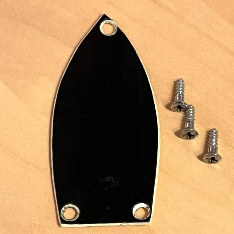 1956 to 1960’s Gretsch Truss Rod Cover Black