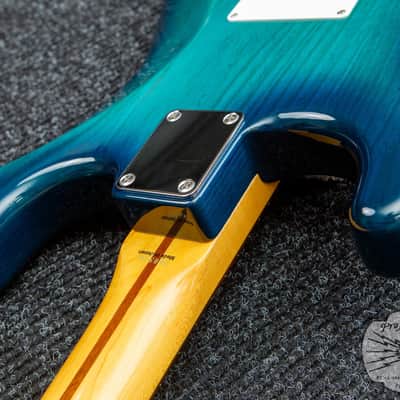 Tokai AST-108 S-Style MIJ Blue Burst Trans Ash Rosewood Alnico 2 Made in Japan image 12