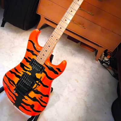 Kramer Pacer Vintage 2010s - Orange Tiger image 6