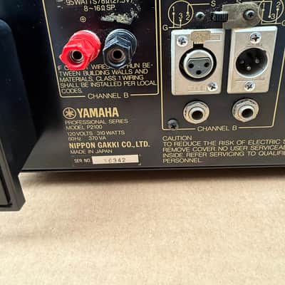 Yamaha P2100 Professional Series Natural Sound Stereo Power Amplifier – Made in Japan image 15