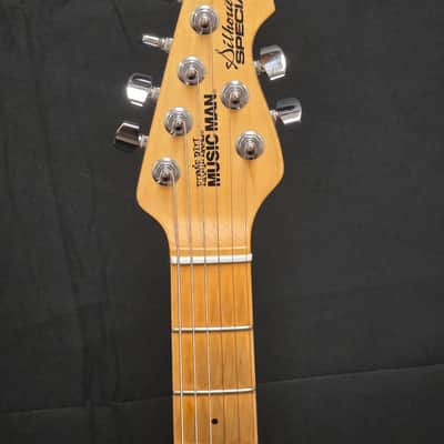 Ernie Ball Music Man Silhouette Special HSS HT with Maple Fretboard 1996 - 2007 - Candy Red image 4