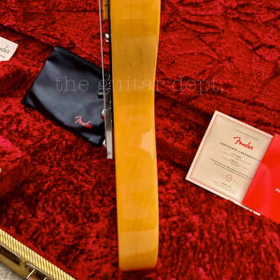 ♚RARE♚CLEAN♚2019 FENDER American '50's Original TELECASTER♚LEFT HANDED♚7.3 LBS !♚ FAT NECK LEFTY ! image 11