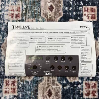 Strymon Timeline Delay Guitar Effect Pedal W/ Box! image 9
