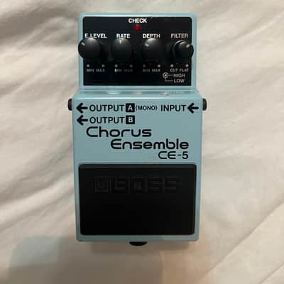 Boss CE-5(a) Chorus Ensemble (Dark Gray Label) 2001 - Present - Blue image 1