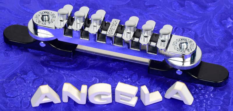 Gretsch 006-9602-000 Synchro-Sonic Roller Bridge with Base image 1