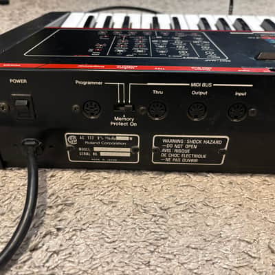 Roland JX-3P 61-Key Programmable Preset Polyphonic Synthesizer 1983 - 1985 Black image 4