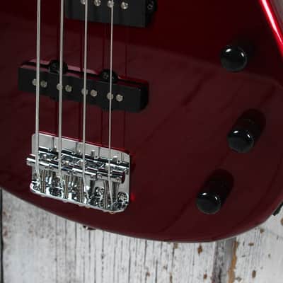 Yamaha TRBX174 RM Double Cutaway 4 String Electric Bass Guitar Red Metallic image 4