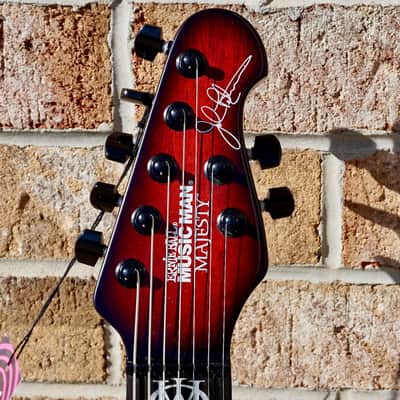 Ernie Ball Music Man Majesty 7 Ember Glow image 2