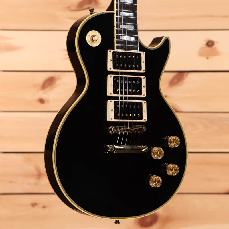 Gibson Peter Frampton "Phenix" Inspired Les Paul Custom VOS - Ebony-CS400497 image 1
