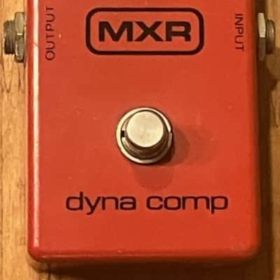 1978 Vintage Analog MXR Dyna Comp Compressor Guitar Effects Pedal with Original Box and Sticker, Made in USA image 2