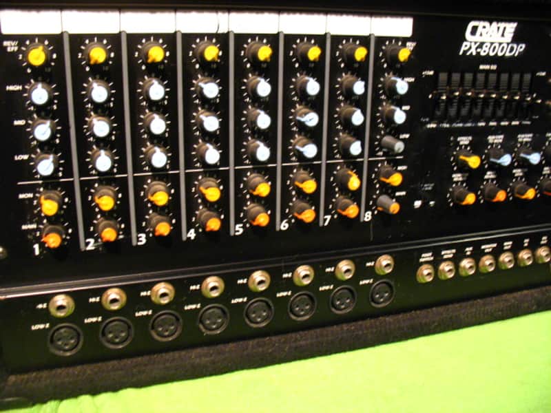 Crate PX-800DP PA Mixer Used Tested 