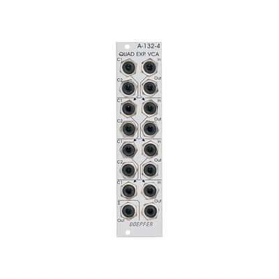 Doepfer A-132-4 Quad Exponential VCA Eurorack Module image 1