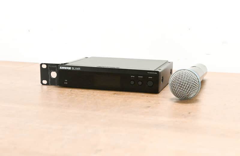 Shure BLX24R/B58 Handheld Wireless System - H10 Band (NO POWER SUPPLY) CG012MK image 1