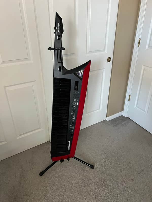 Roland AX-Edge 49-Key Keytar Synthesizer 2018 - Present - Black / Red image 1