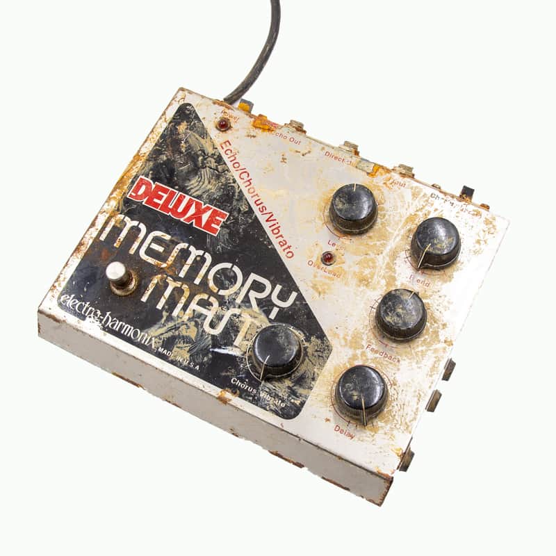 Electro Harmonix Deluxe Memory Man Owned by Rich Robinson image 1
