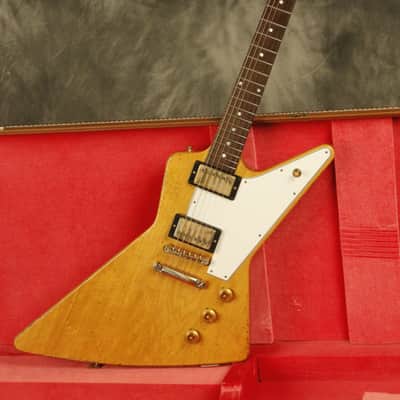 2021 Gibson Collector's Edition 1958 Flying V + Explorer set Korina Murphy Lab PROTOTYPE image 14