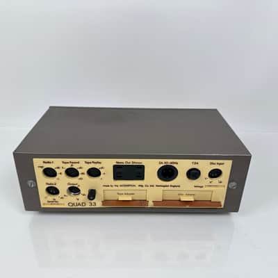 Quad 33 Preamplifier Vintage Classic British Hi-Fi Control Unit image 7
