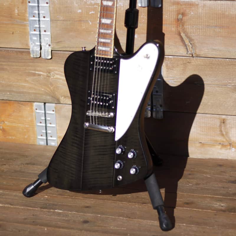 2018 Epiphone Limited Edition Slash Firebird Trans Black